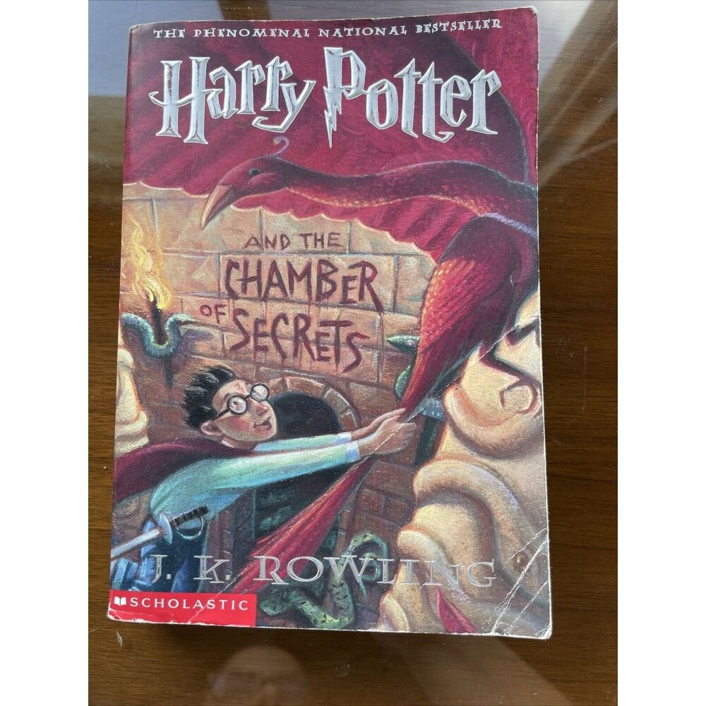 Harry Potter And The Chamber Of Secrets Book. Paperback Preowned